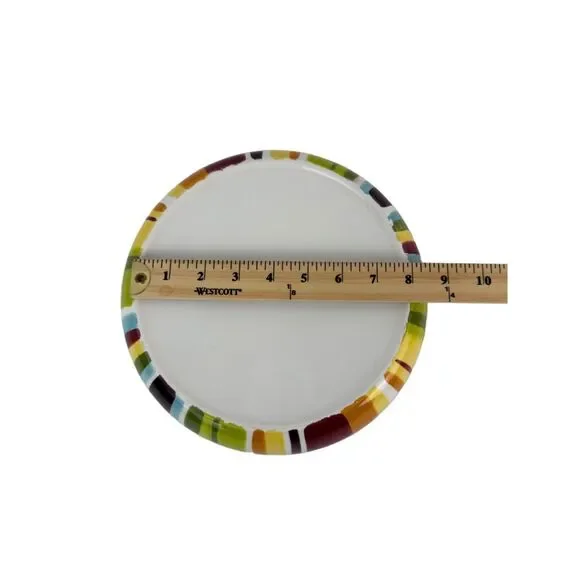 Festive Serving Bowl Chip And Dip Retro Inspired  Set of Two 2 Bowls - Picture 12 of 15